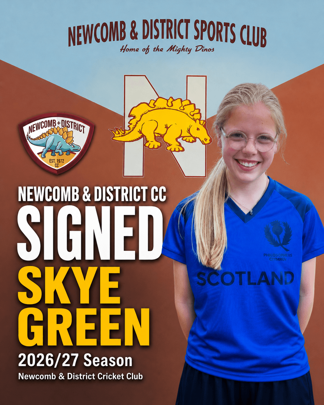 Skye Green appointed as Player