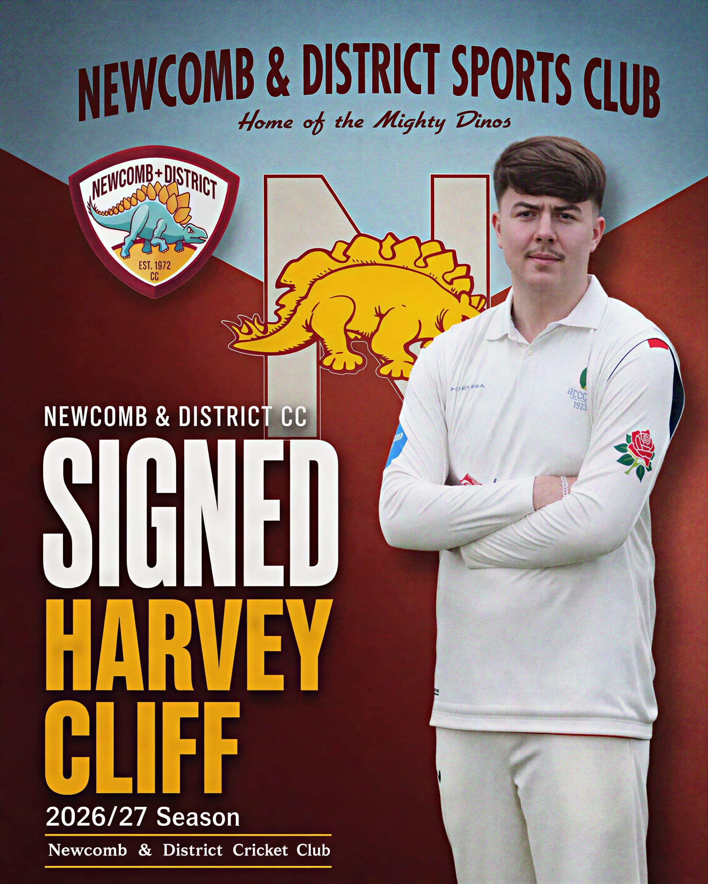 Harvey Cliff appointed as Player