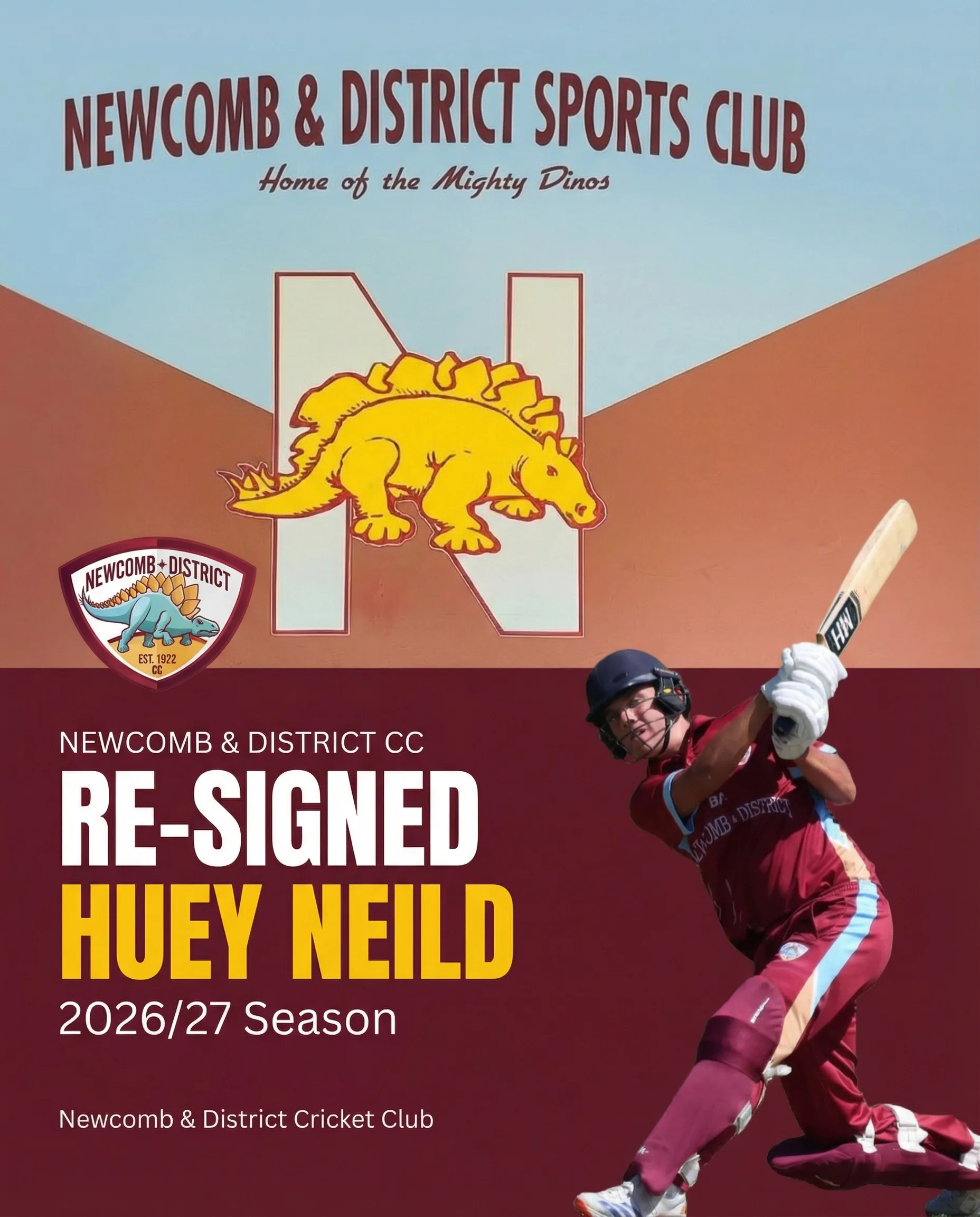 Huey Neild appointed as Player